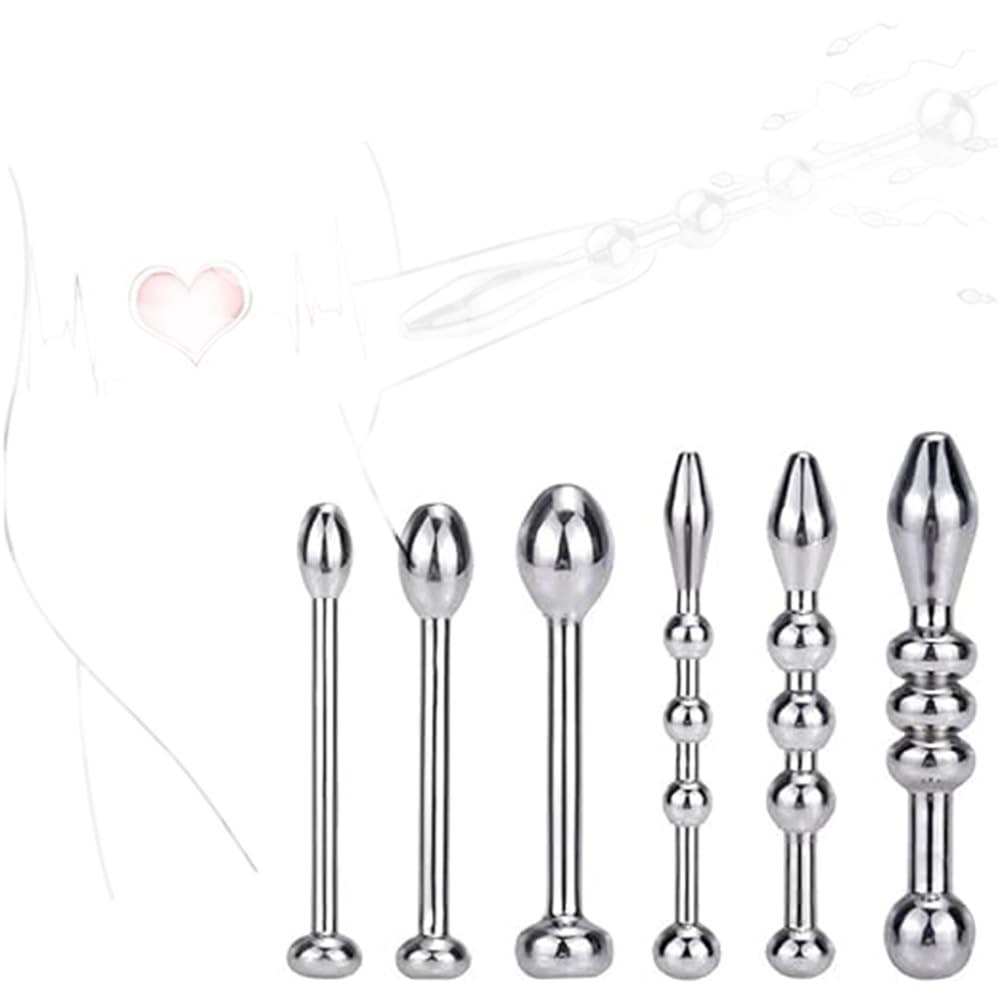 6 Pezzi/Confezione di dilatatori uretrali da Uomo in Acciaio Inox