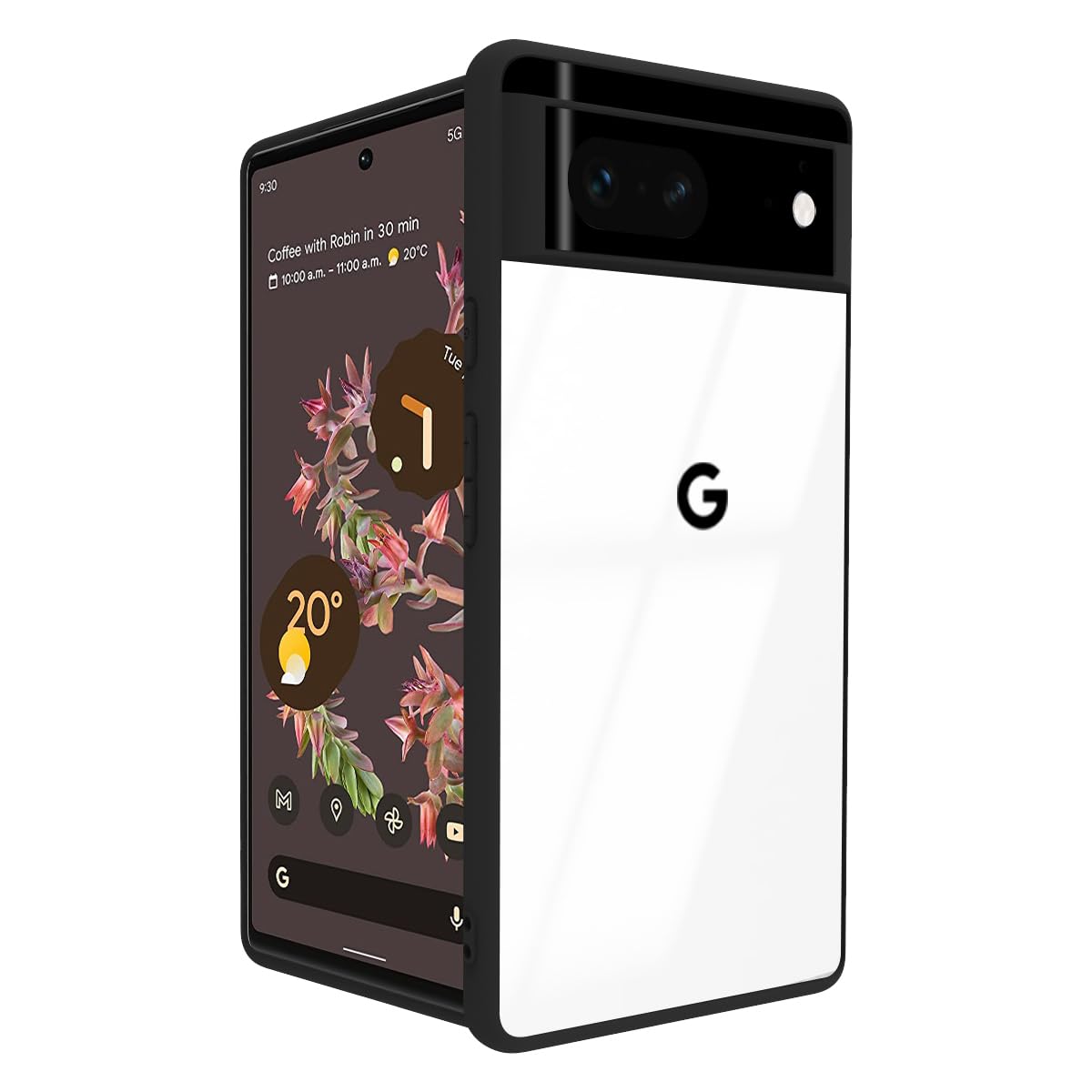 Riggear Sleek Google Pixel 6 Back Cover Case (TPU+PC | Panda) (B0B1VP9W6Y) Amazon Price History, Amazon Price Tracker