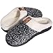 etship Hausschuhe Damen Herren, Hausschuhe Wärme Winter mit Memory Foam & Rutschfester Gummisohle, Hausschuhe Plüsch Atmungsaktiv, Zuhause Slippers Cosy, Slippers Warm Winter (Grau 38-39 EU)
