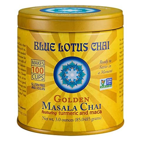 Blue Lotus Chai - Golden Masala Flavor Chai Cover