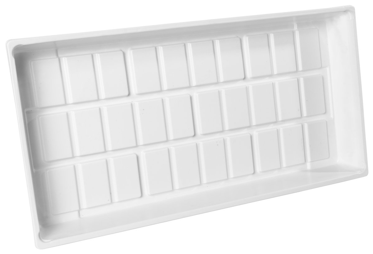 Hydrofarm CKTRAYW Cut Kit Tray, White, 11" X 21", 11" by 21"