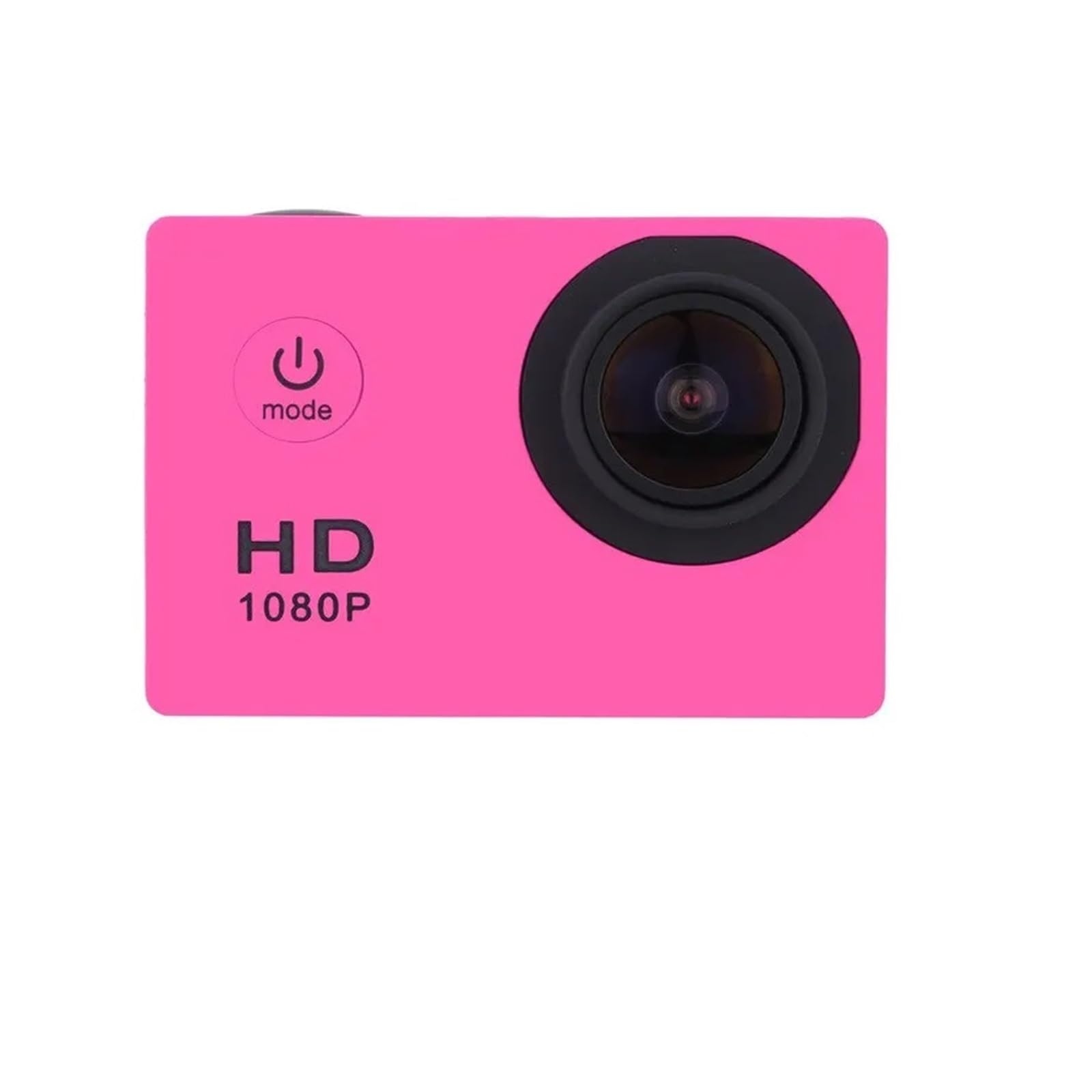 1080P Waterproof Ultra HD WiFi Sports Action Camera Anti Shake | Records outdoor sports, travel, riding, helmet and action video with portable wide-angle camera functions(Pink)-image-42