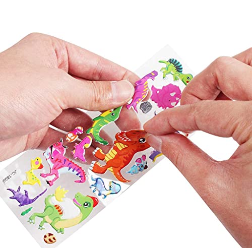 25 fogli adesivi gonfi per bambini piccoli adesivi...