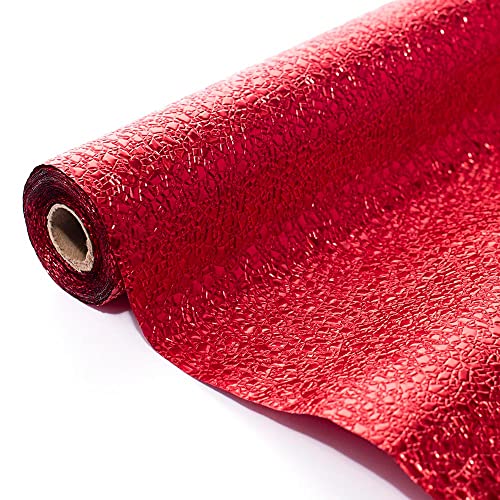 Anderson's Red Cracked Ice Textured Decorating Roll, 48 Inches x