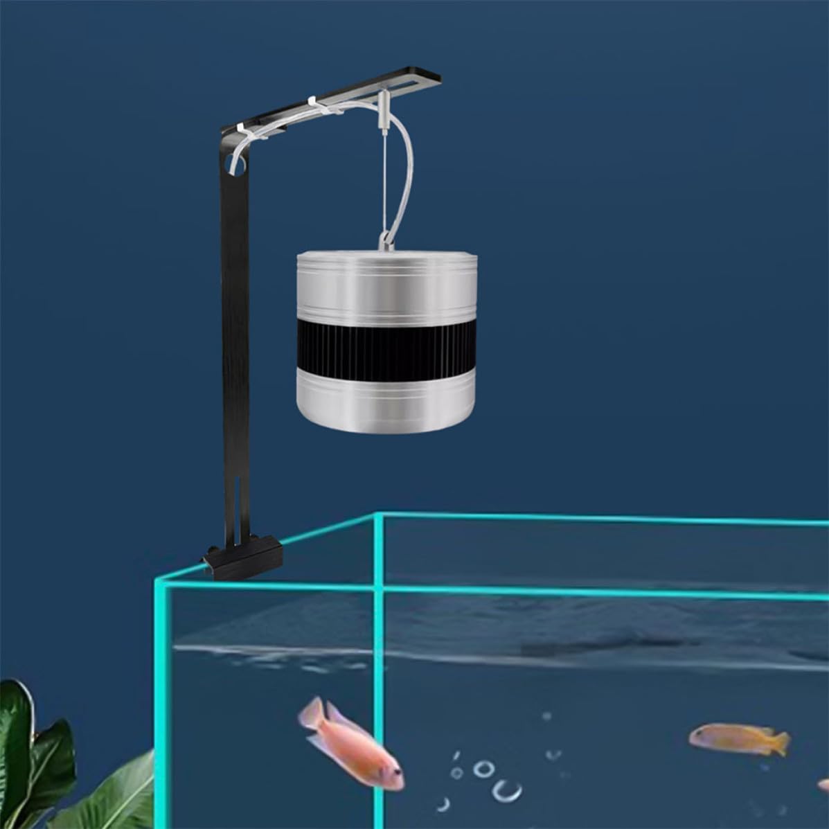 2 Stück Aquariumleuchte Halterung aus Aluminiumlegierung für 13mm