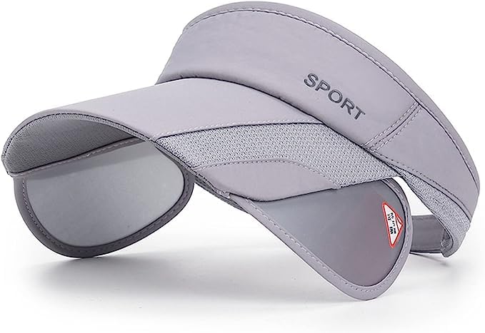 Image of Mtroyadia Summer Sun Visor Hats for Women Retractable Brim Adjustable Sun Protection Baseball Golf Tennis Cap