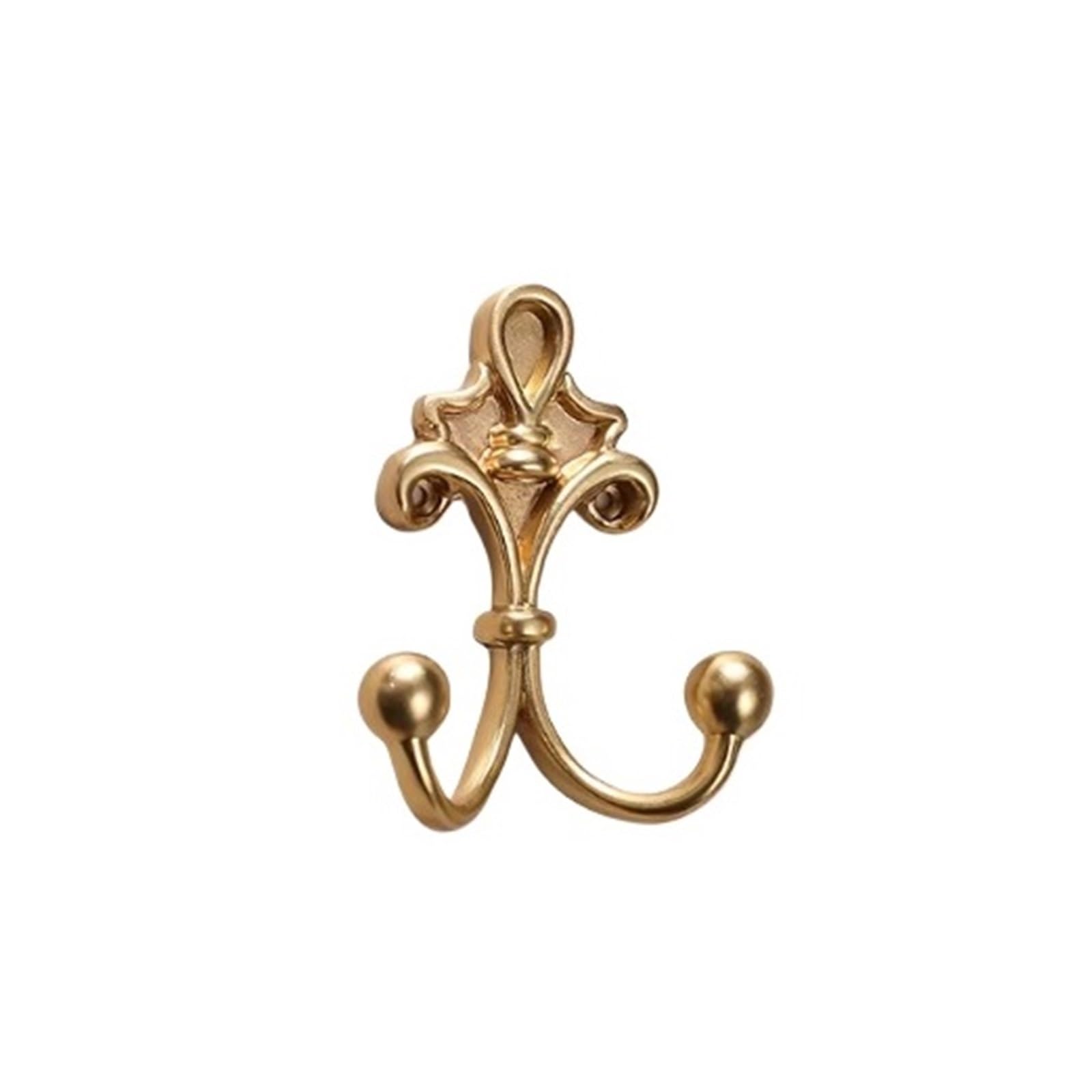 E7v2t9k6 Gold Wall Coat Hanger Brass Wall-Mounted Coat Rack, Suitable For Shoe Cabinets, Wardrobes, And The Backs Of Wardrobe Doors Space-Saving