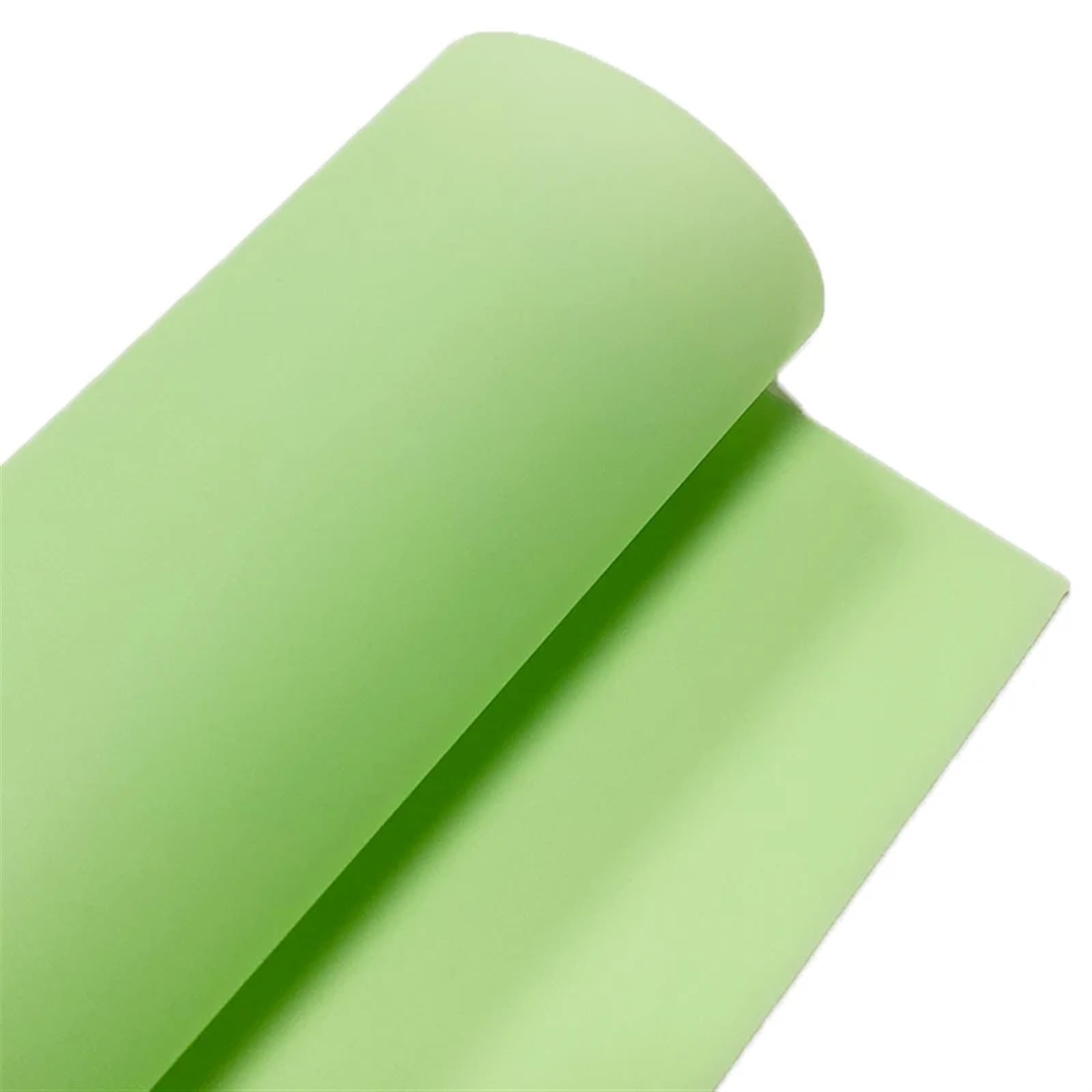 Frosted Jelly PVC Roll Solid Color Vinyl Clear Fabric 46 * 135cm for Bows Bags Book Cover(Color-4)
