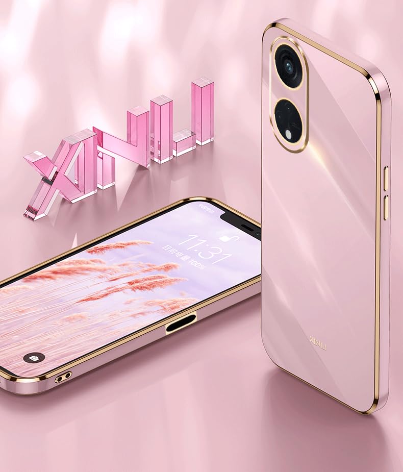 HGJTFANY Cover per Oppo A78 4G (6.43), Trasparente Morbida TPU Antiurto Telefono Custodia per Oppo A78 4G Ultra-Sottile Silicone Retro Antigraffio Case - Cucciolo tenero