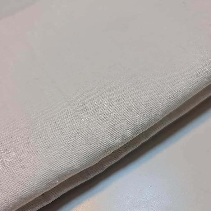Cotton Calico Canvas Natural *New* 25 Color Craft Patchwork Fabric Material 58" (Ivory, 10 Meter) — image 1