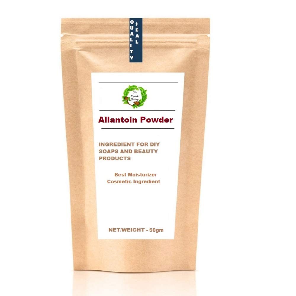 THE ORGANIC FACTORY- Pure Allantoin powder for making cosmetics- 100gms