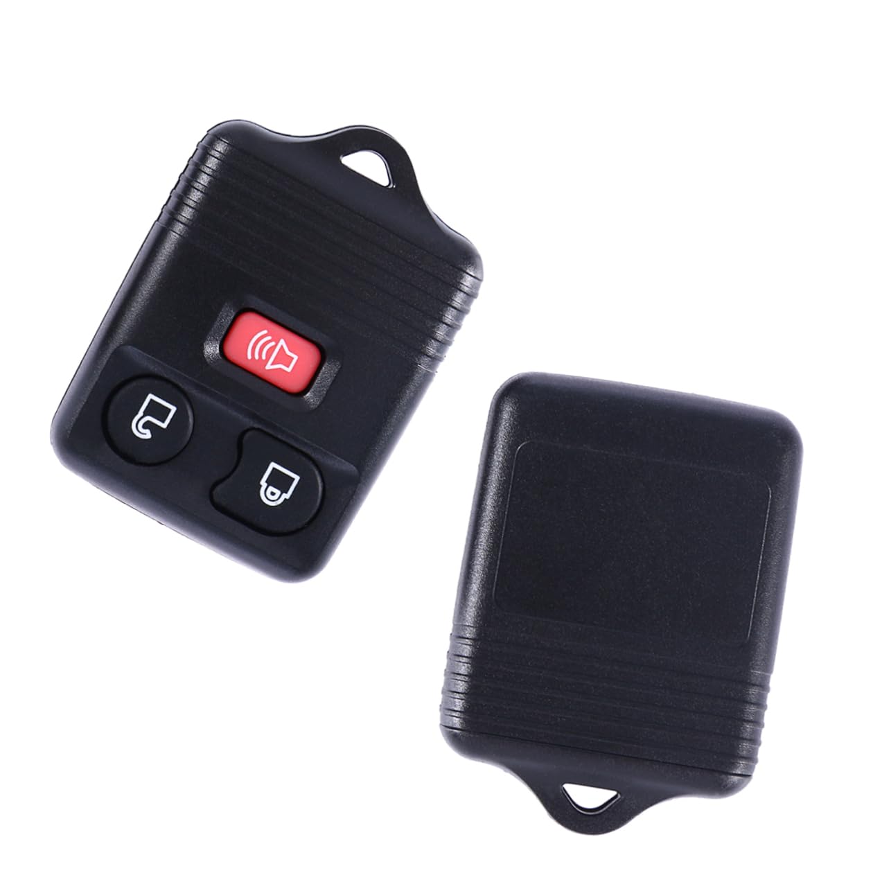 Mikinona 3-Button Car Remote Control Key 2pcs Keyless Entry Fob Clicker Direct Replacement for E350