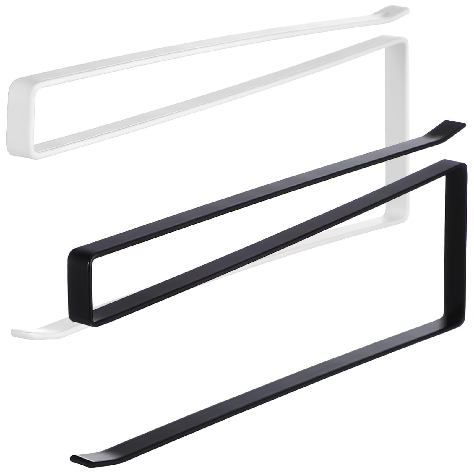 OUNONA 2Pcs Vertical Lid Organizer for Tumbler Lids No Drilling Cup Lid Rack Space Saving Kitchen Cabinet Hanging Storage Hook Compact and Easy to Install Versatile Use for Kitchen