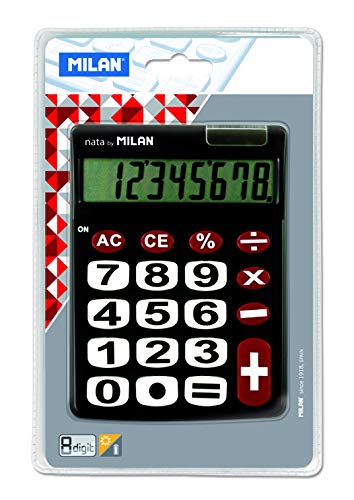 まとめ買い専用 Amazon | MILAN カリキュレーター No.151708 ブラック | ビジネス電卓