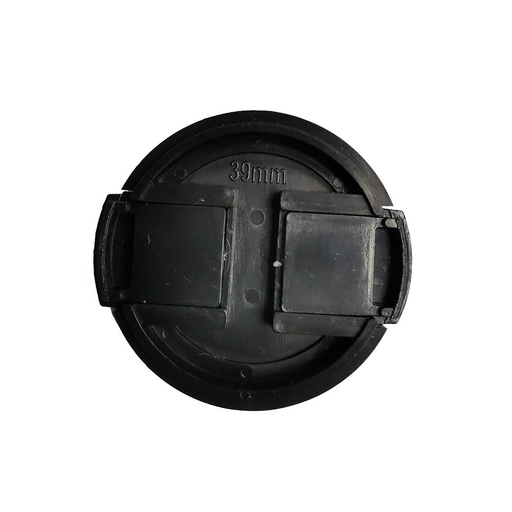 Lot de 2 bouchons d'objectif 39 mm compatibles avec les objectifs Leica E39, M 50 mm f/2, M 35 mm f/2, M 28 mm f/2.8