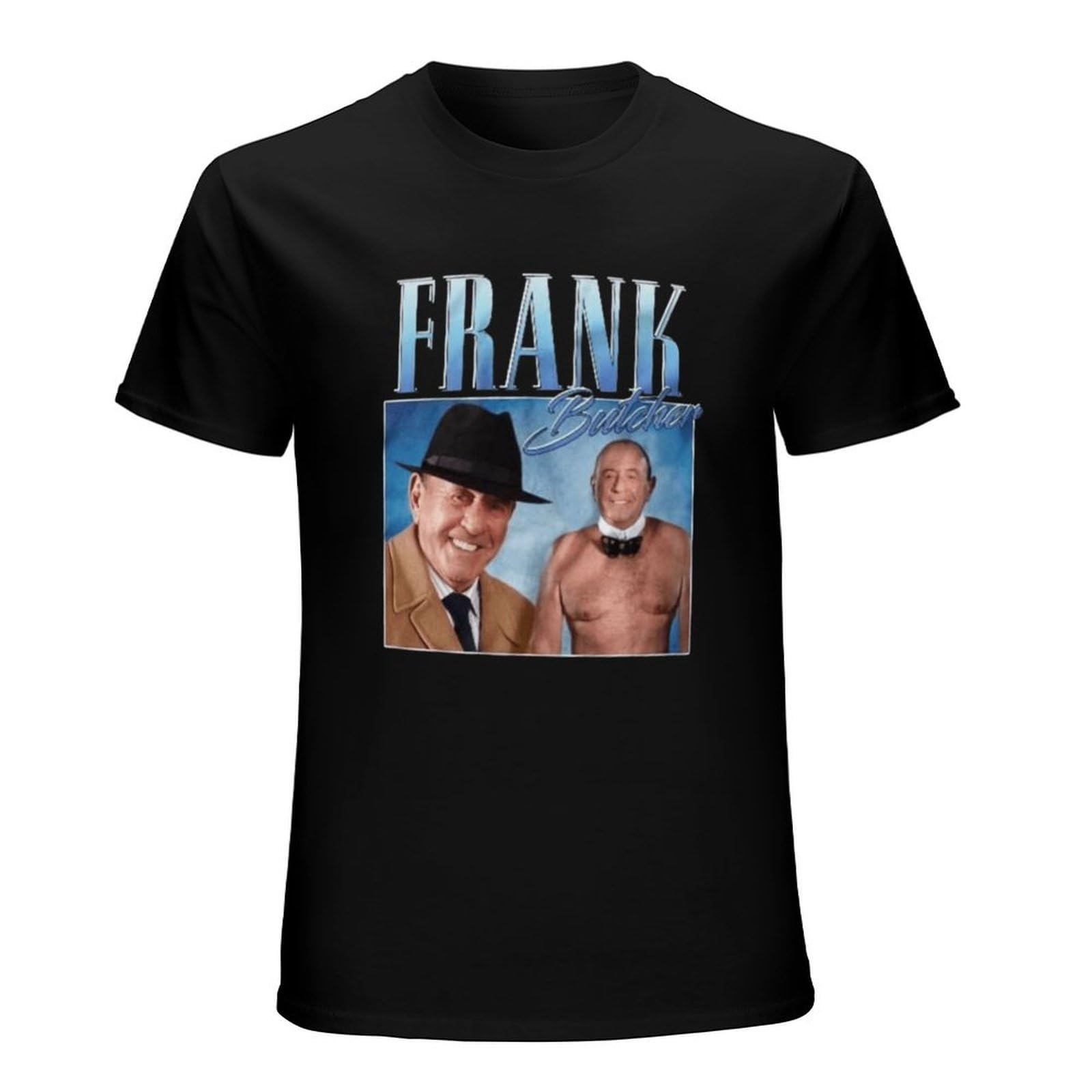 Huachenyu Unisex Black Frank Butcher Appreciation Men's T-Shirt Tee Shirt Xxl