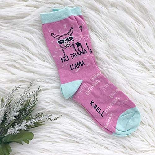 Image of K. Bell womens Funny Animal Crew Socks - 1 Pairs - Cool & Cute Wordplay Novelty Gifts