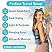 Youphoria Microfiber Travel Towel Fast Drying Lightweight - Quick Dry Towel for Camping, Beach, Backpacking, Hiking, & Sport