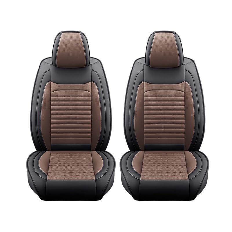 Image of Front Seat Covers Fit for Saturn ION 2003-2010,Black&Brown
