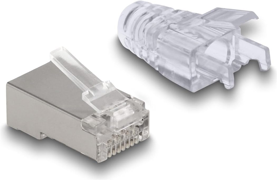 Delock RJ45 Modularer Stecker mit vorderer Öffnung (Easy Connect)