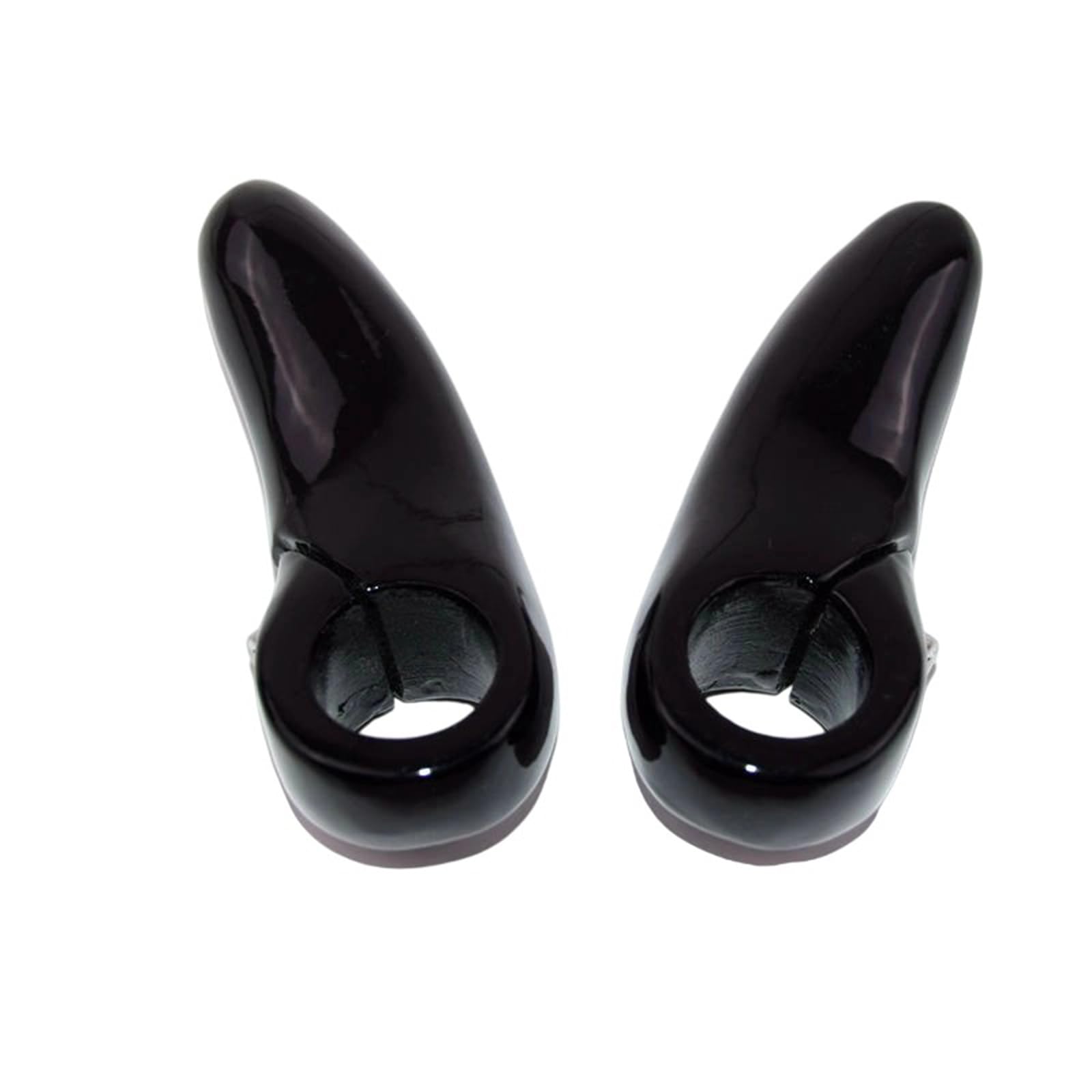 Obotsnoi Strength Bicycles Handlebars Extenders Nonslip Bike Handlebar Grip Carbon Fibers Mountain Bikes Handlebar End Carbon Fibers Mountain Bike End Ergonomic Grip