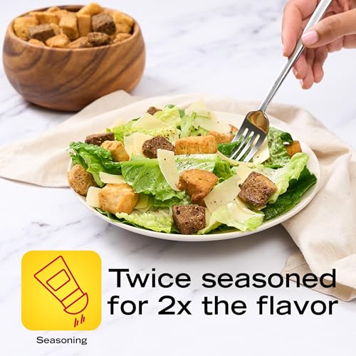 Image of New York Bakery Texas Toast Caesar Croutons, 5 oz Resealable Bag
