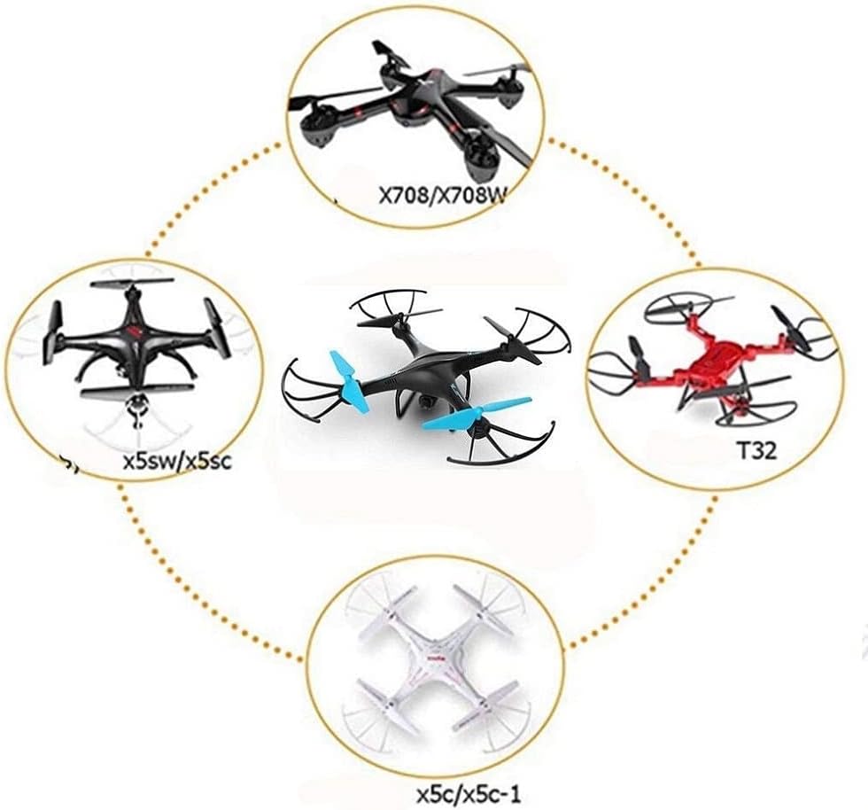 Miniatura 8 de Accesorios 5 unids 3.7 V 600 mAh Lipo batería con 5 en 1 cargador para Syma X5C X5C-1 X5A X5 X5SC X5SW H5C V931 S5C S5W SS40 FQ36 T32 T5W H42