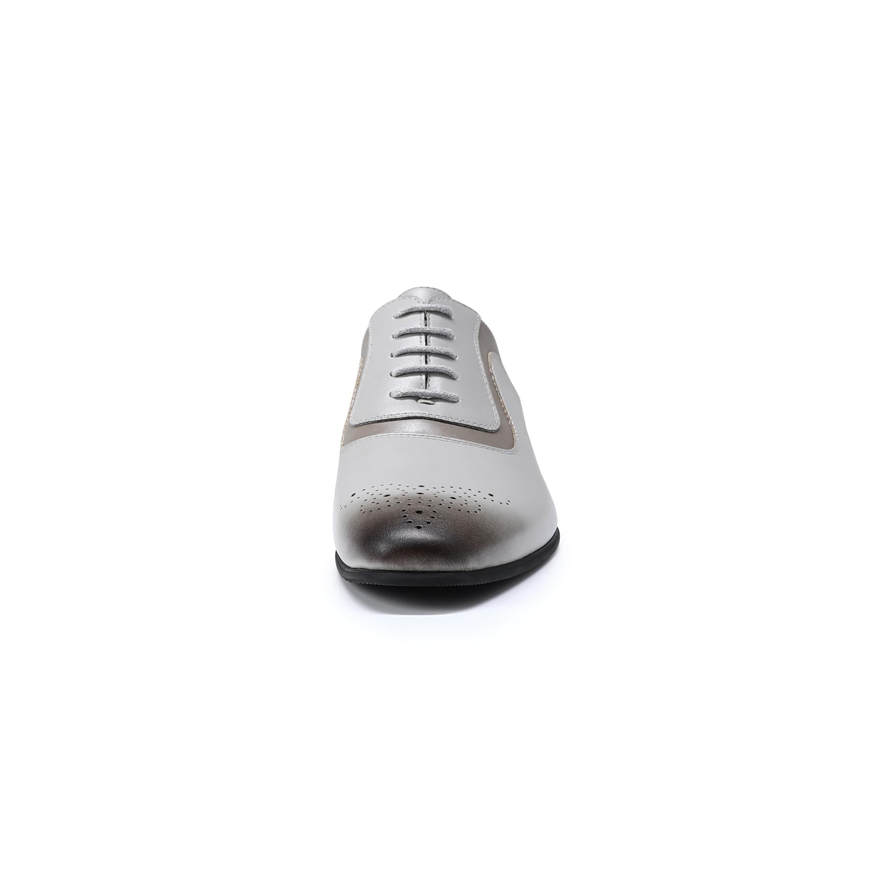 YFFUSHI Zapatos Oxford Brogues Derby Formales con Cordones para Hombre, Zapatos de Vestir Ligeros y cómodos Zapatos de Moda