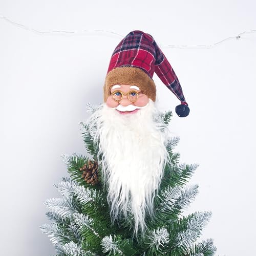 Saijer Weihnachtsbaumspitze,Weihnachtsmann Weihnachtsbaum Spitze...