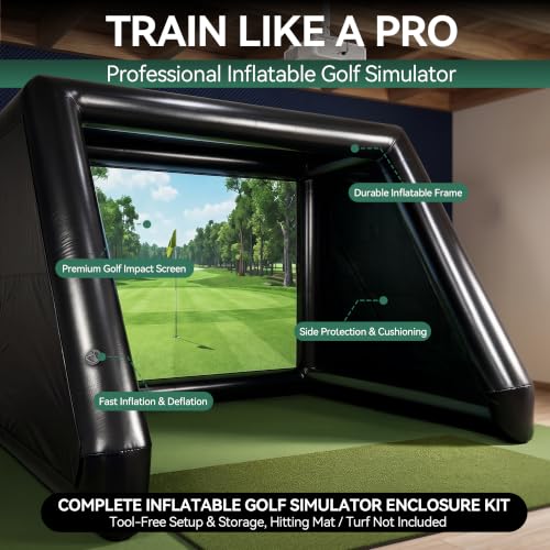 Tacobili Inflatable Portable Golf Simulator