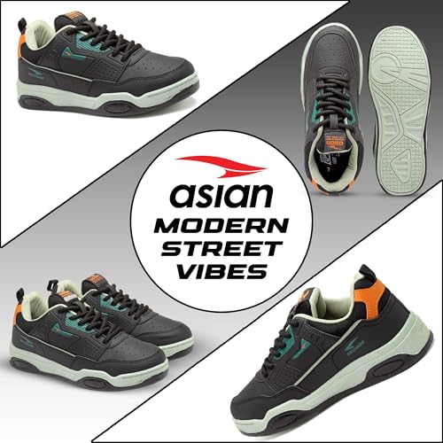 Image of ASIAN Men's Vegas-01 Sneakers | Stylish & Lightweight Design Comfortable Lace-Up Sneakers for Travel & Everyday Use