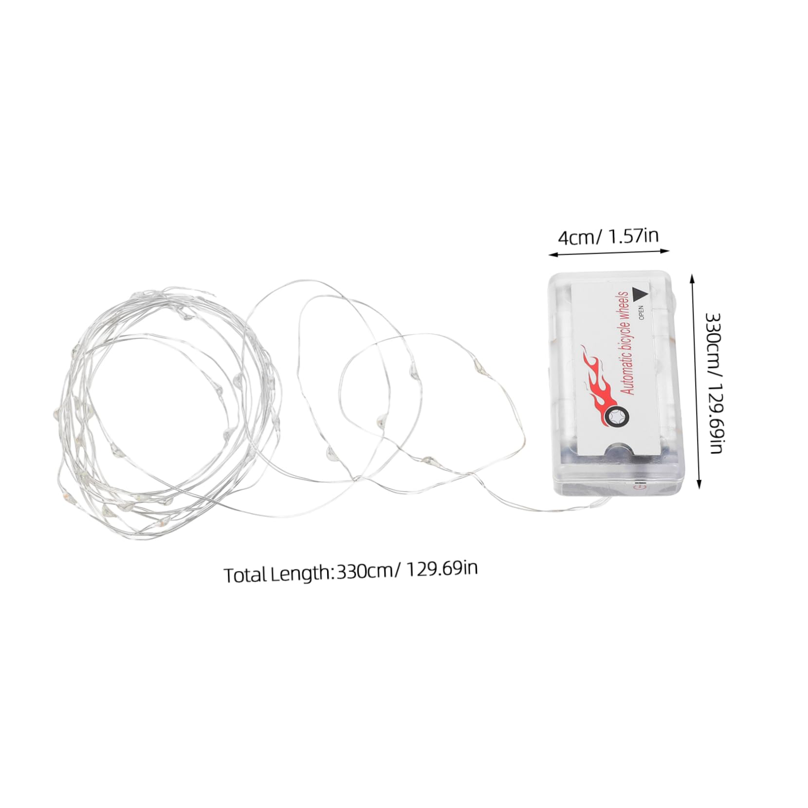 OSOLADY LED Bike Wheel Light String Cycling Accessories with Flash Modes for Decoration for Adults Present Idea