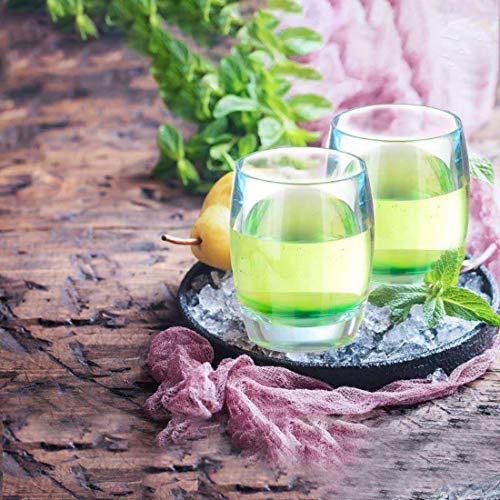 Kmi Chou 8 Oz Set Of 6 Plastic Drinking Glasses Dishwasher Safe Bpa Free Unbreakable Juice Glasses For Kids Shatterproof Wine Water Glasses Acrylic Tumblers (Light Blue) #TOP2