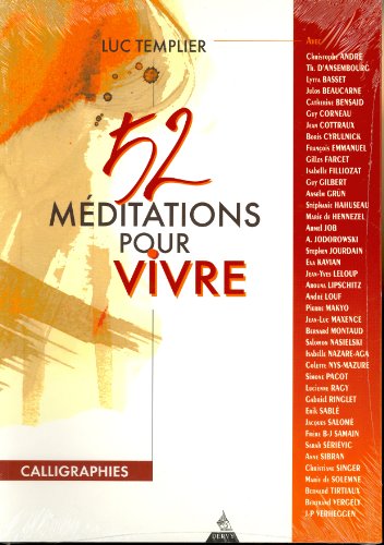 Télécharger 52 méditations pour vivre PDF Ebook En Ligne
