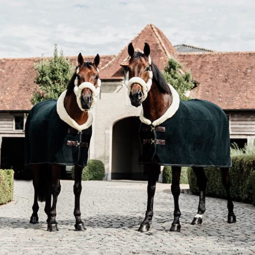 Foto von Kentucky - Showdecke für Pferd - Fleece - Tannengrün - 145-6.6