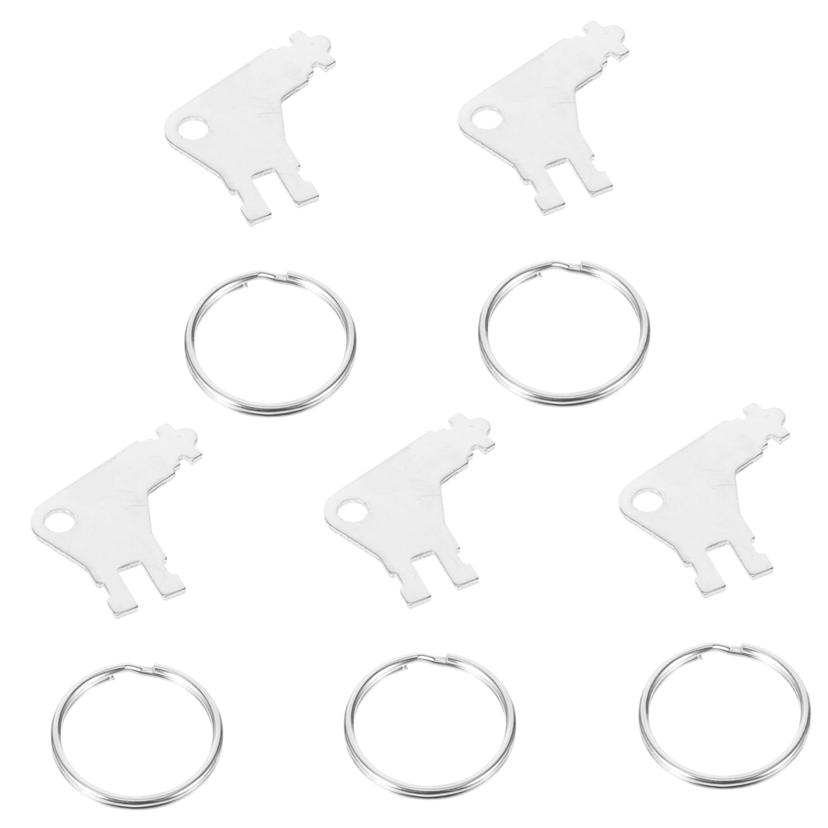 ERINGOGO Small Dispenser Key 5pcs Paper Towel Dispenser Keys Universal Fit Easy to Carry