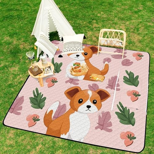 Couverture de plage pour chien avec zip : l'accessoire idéal pour le camping