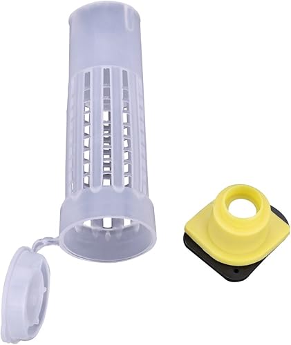 Miniatura 4 de ViaGasaFamido Kit de copa de crianza de apicultura, kit de cría de abejas, juego de caja de apicultura, caja de recogedor, herramienta de cultivo de