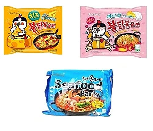 See full amazon price history chart for Sam Yang Korean Buldak Cheese Noodles Pk1&Buldak Carbo Noddles Pk1&Buldak Seafood Pk1(420Gm)(Imported)Pack Of 3(Non-Vegetrian) Sam Yang Korean Buldak Cheese Noodles Pk1&Buldak Carbo Noddles Pk1&Buldak Seafood Pk1(420Gm)(Imported)Pack Of 3(Non-Vegetrian) (B09HJW8QT4) Amazon Price History, Amazon Price Tracker