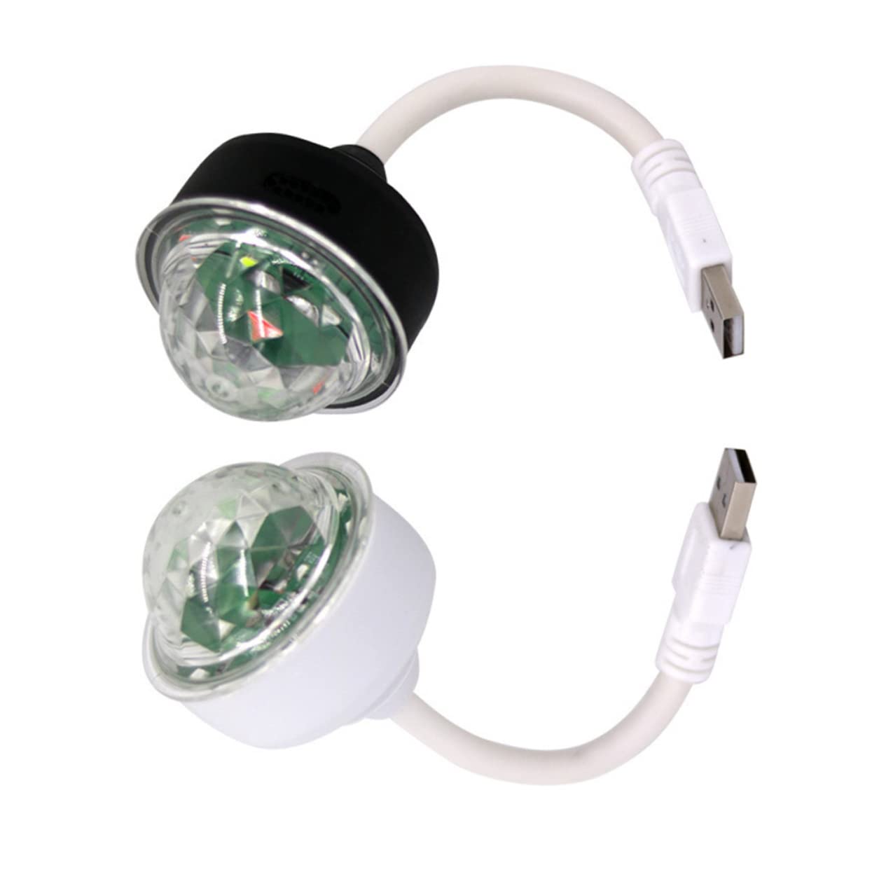 ULDIGI Led Stage Lights Disco Light Set for Car Computer Mobile Phone Power Bank Small Disco Ball