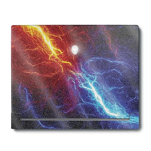 Image of MightySkins Glossy Glitter Skin Compatible With Alienware X16 R1 (2023) Full Wrap Kit - Color Lightning | Protective Durable High-Gloss Glitter Finish | Easy To Apply & Change Styles | Made in the USA