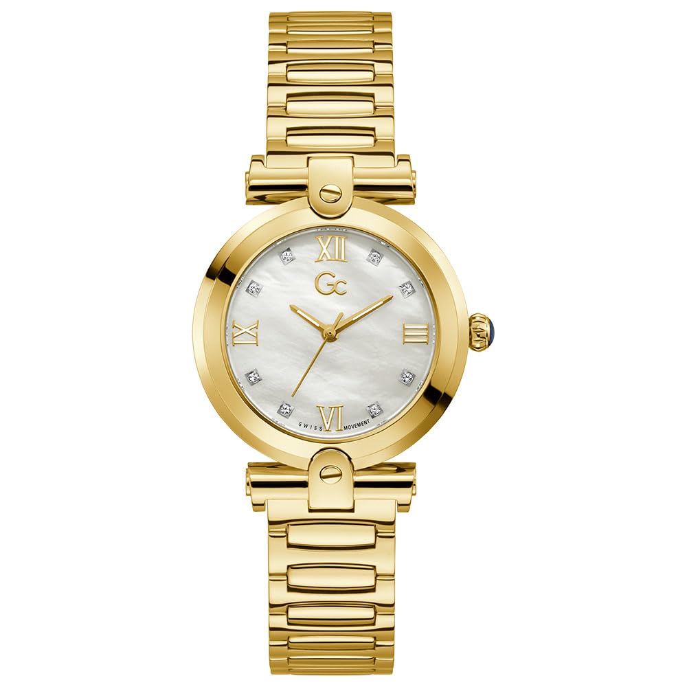 GC Sport Chic Collection White Dial Swiss Movement Womens Watch -Y96002L1MF (B0B7NX334J) Amazon Price History, Amazon Price Tracker
