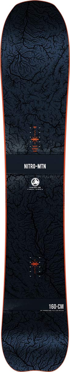 Nitro Snowboards Montagna, Tavola da Snowboard Uomo, Multicolore, 160