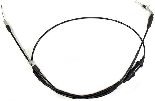 Cable acelerador del acelerador para motores de 2 tiempos y 50cc (extremo dual) con bloqueo