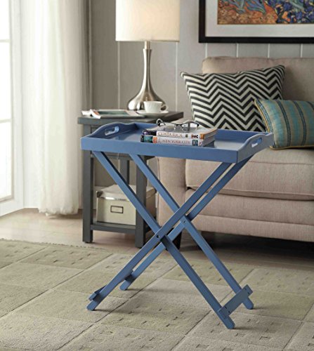 Convenience-Concepts-Designs2Go-Tray-Table-Blue Convenience Concepts Designs2Go Tray Table Blue