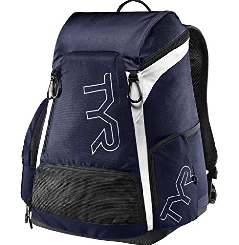 Image of TYR Alliance 30L Backpack All Swimming Equipment, White /Navy, All