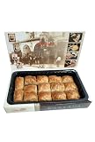 Gulluoglu, Turkish Walnut Baklava, 3.3lb - 1500 gr, 42 pieces, daily fresh shipment from Istanbul/Tu