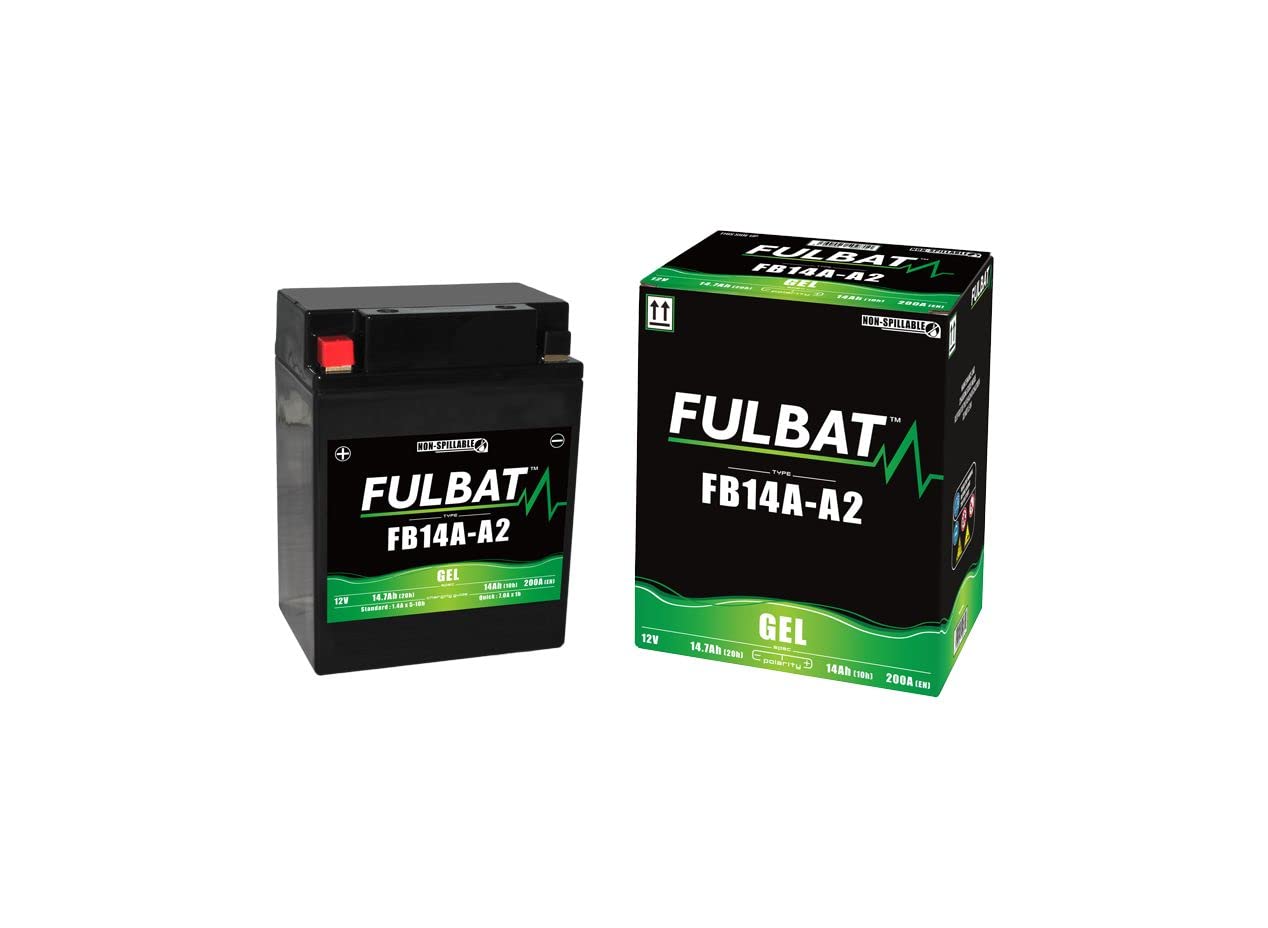 Fulbat - Batterie moto YB14A-A2 12V / 14Ah