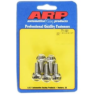 ARP 771-1001 (“8mm x 1.25″ x 20”) 12-Point Stainless Steel Bolt Kit – 5 Piece