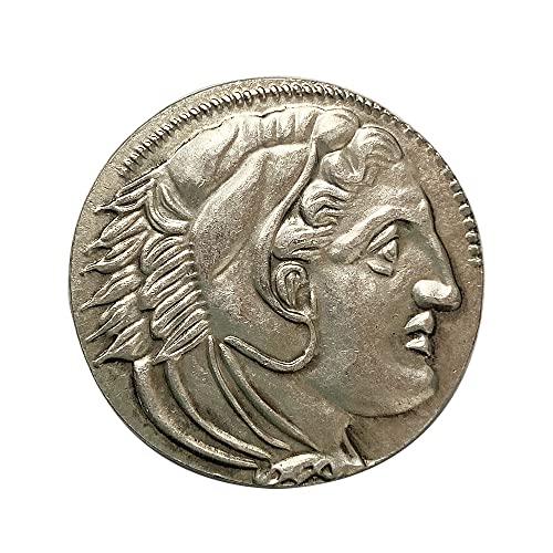 古代ギリシャ コイン アレキサンダー大王 ゼウス ペンダント トップ シルバー製 古代ギリシャ コイン アレキサンダー大王 ゼウス ペンダント